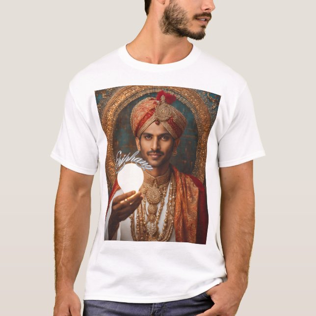 Epiphany Light" Regal Inspiration Poster T-Shirt (Vorderseite)