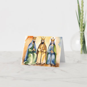 Epiphany oder Three Kings Day E - 6. Januar Feiertagskarte
