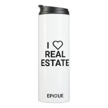Epique I Heart Real Anwesen Coffee Tumbler