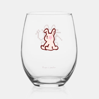 ©︎epi's atelier Logo Wine Glass Weinglas Ohne Stiel