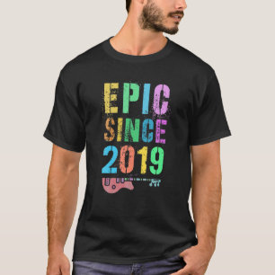 EPISCH Seit 2019 Legendärer Rockstar 3. Geburtstag T-Shirt