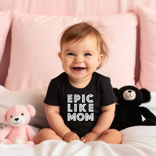 Episch wie Muttertag der Mama Baby Strampler