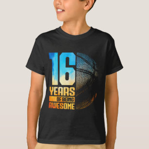 Epische 16. Basketball-Jahre Basketball 16 Alter S T-Shirt