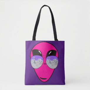 Epische Alien-Kopf-Cartoon-Sonnenbrille