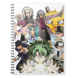 Epische Anime-Helden-Schlachtrupp-Notizbuch Notizblock