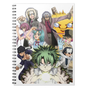 Epische Anime-Helden-Schlachtrupp-Notizbuch Notizblock