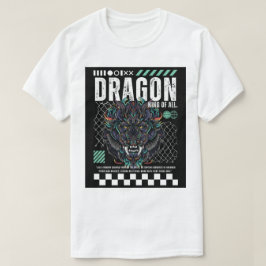 Epische Drachen-Grafik-T-Shirt-Design T-Shirt