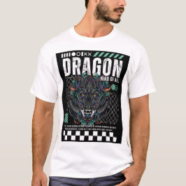 Epische Drachen-Grafik-T-Shirt-Design T-Shirt