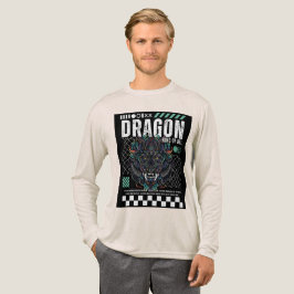 Epische Drachen-Grafik-T-Shirt-Design Tri-Blend Shirt