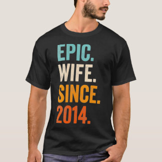 Epische Ehefrau Frauen seit dem 8. Hochzeitstag 20 T-Shirt