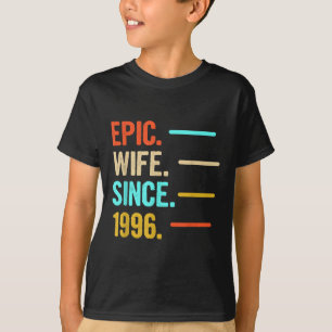 Epische Ehefrau seit 1996 T-Shirt