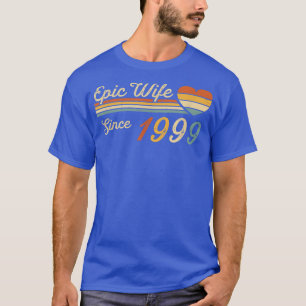Epische Ehefrau seit 1999 23. Hochzeitstag 23 T-Shirt
