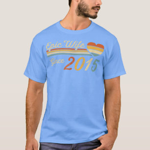 Epische Ehefrau seit 2015 7. Hochzeitstag 7 Jahr T-Shirt