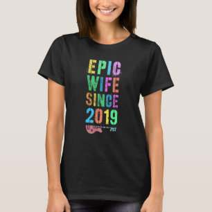 Epische Ehefrau seit 2019 Bejubelung bis zum 3. Ju T-Shirt