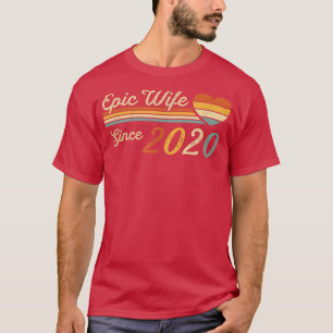 Epische Ehefrau seit 2020 2. Hochzeitstag 2 Jahr T-Shirt