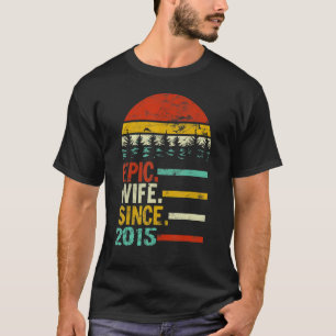 Epische Ehefrau von Frauen seit 2015 T-Shirt