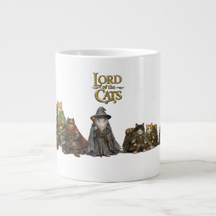 Epische Fantasy-Katzen-Tasse Jumbo-Tasse