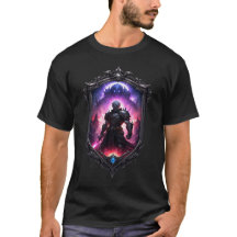 Epische Fantasy Krieger vs. Schattenriese Grafik 