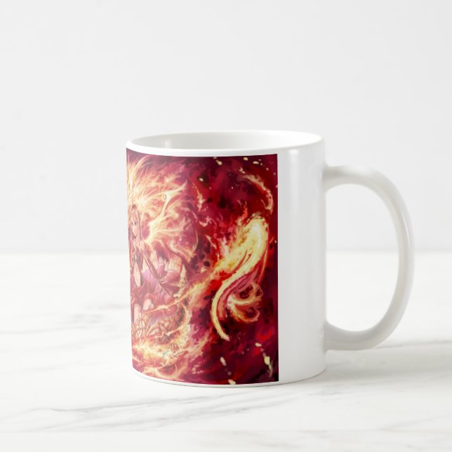 Epische Feuer-Tasse Tasse (Rechts)