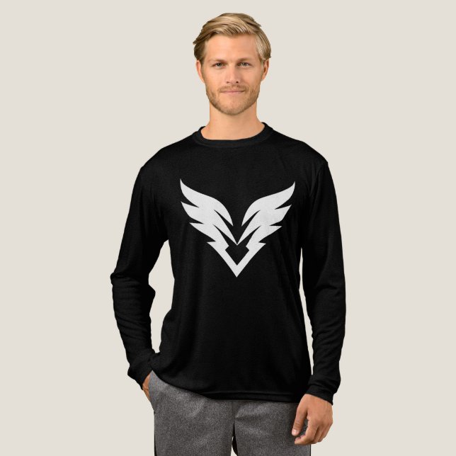 Epische Flügel-Kollektion Tri-Blend Shirt (Volle Vorderseite)