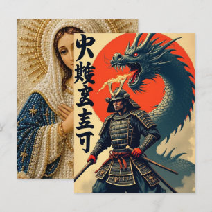 Epische HD-Samurai-Hintergrundbilder für Mobilbild Feiertagspostkarte