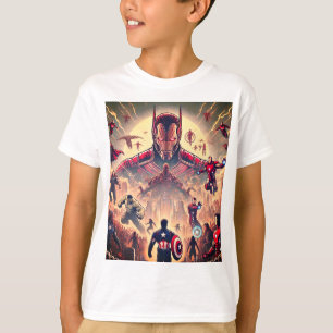 "Epische Helden gegen Außerirdischen Schlachten T T-Shirt
