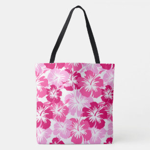 Epische Hibiskus Hawaiian Floral Aloha Beach Bag