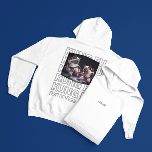 Epische Kung-Fu-Siamesische-Kätzchen-Marktkunst-Gr Hoodie