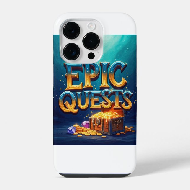 Epische Quests iPhone Hülle (Rückseite)