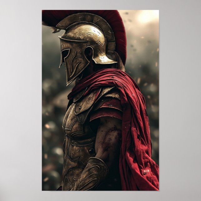 Epische Schlacht um das 300 Spartans-Poster Poster (Vorne)