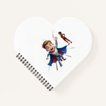 Epische Superhelden-Trupp Notizbuch 
