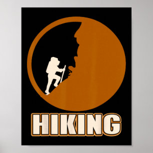 Epische Wanderung Bergsteigen Outdoor-Abenteuer Tr Poster