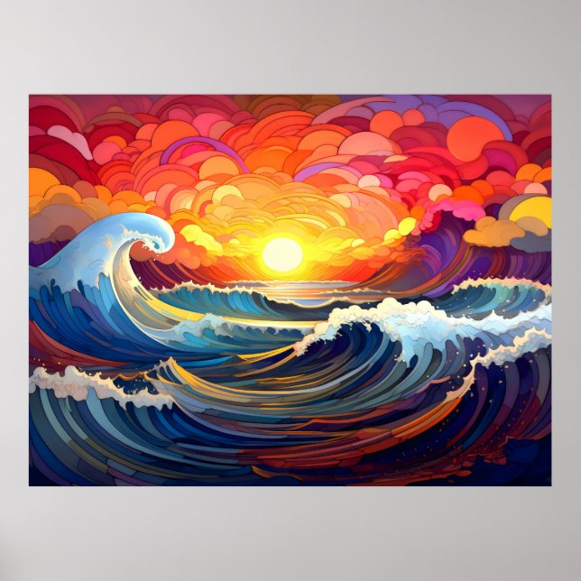 Epische Waves 1 Poster (Vorne)