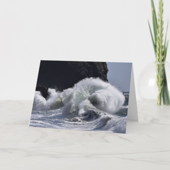 Epische Wellen bei Cape Enttäuschung Karte (Vorderseite)