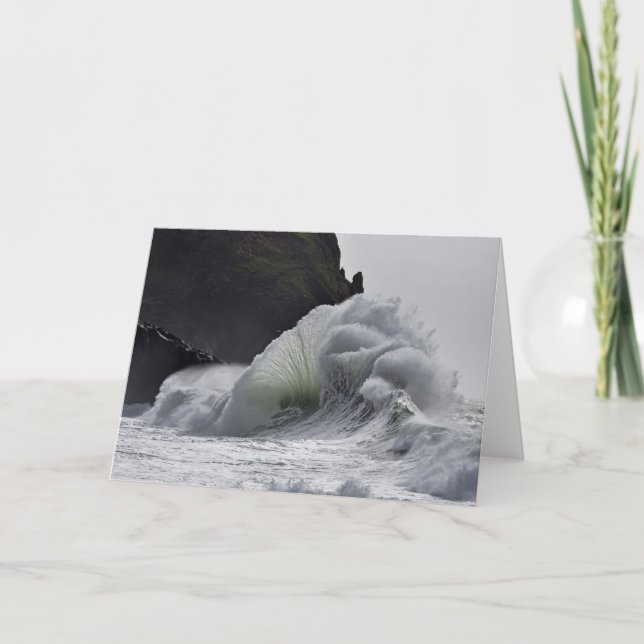 Epische Wellen bei Cape Enttäuschung, WA Karte (Vorderseite)