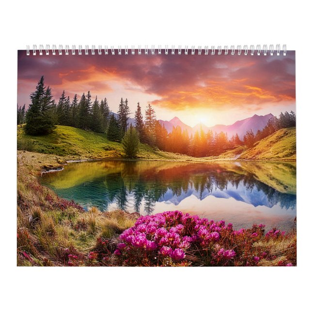 Epische Wildnislandschaft Kalender (Titelbild)