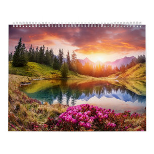 Epische Wildnislandschaft Kalender