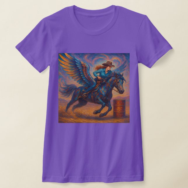 Epischer Barrel-Racer T-Shirt (Ablage )