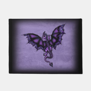 epischer Drache lila Fußmatte
