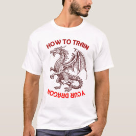Epischer Drachenreiter-Fantasy-Abenteuer-Shirt T-Shirt