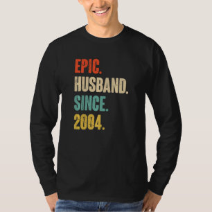 Epischer Ehemann seit 2004  18. Hochzeitsjubiläum  T-Shirt