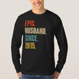 Epischer Ehemann seit 2015 7. Hochzeitstag T-Shirt