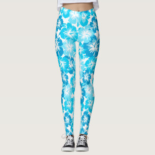 Epischer Hibiskus Hawaiianischer Tropischer Blumen Leggings