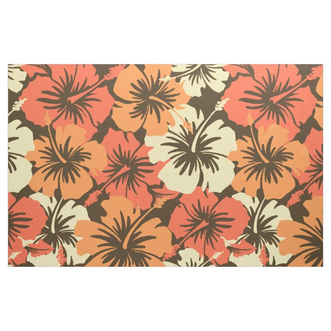 Epischer Hibiskus-hawaiischer BlumenAloha Stoff (Fat Quarter (45,7 x 55,9 cm))
