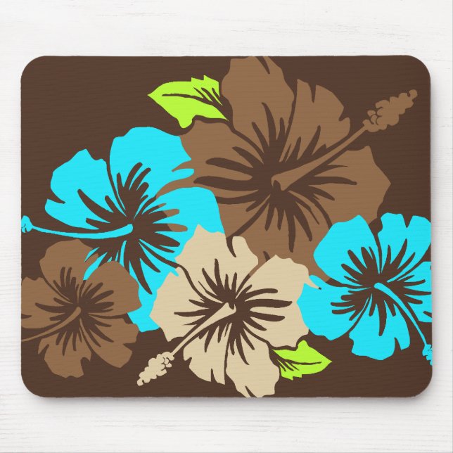 Epischer Hibiskus Mousepad (Vorne)