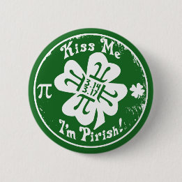 Epischer PU-Tag und St Patrick Tag 2 in 1 Button