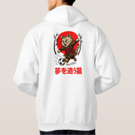 Epischer Samurai-Katzen-Japanese-Art-Hoodie - Für Hoodie