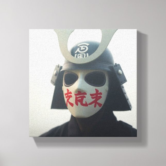 epischer Samurai Leinwanddruck (Vorderseite)