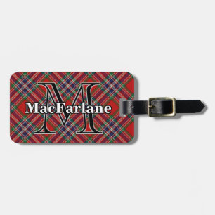 Epischer Schottland-Clan MacFarlane Tartan Gepäckanhänger