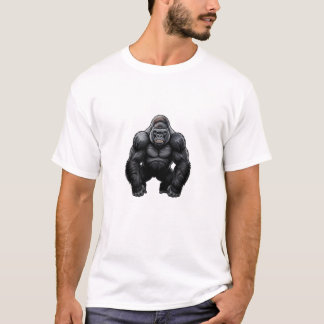 Epischer Silberrücken-Gorilla-Shirt | Triple Verte T-Shirt